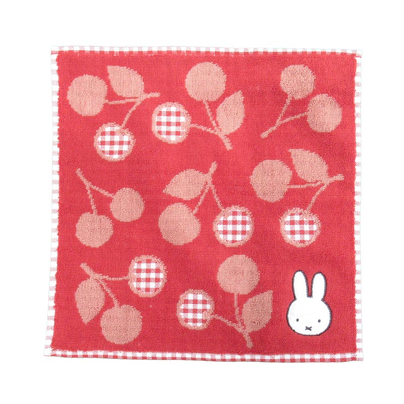 miffy ミニタオル RDさくらんぼ